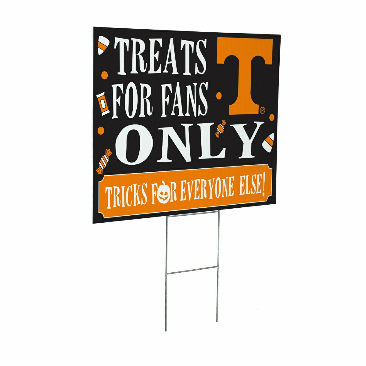 University of Tennessee Yard Sign, Halloween Treats for Fans - Collegiate Home