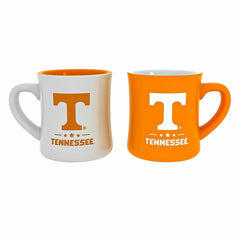 University of Tennessee 10oz Ceramic Cup Set, 2pc - Collegiate Home