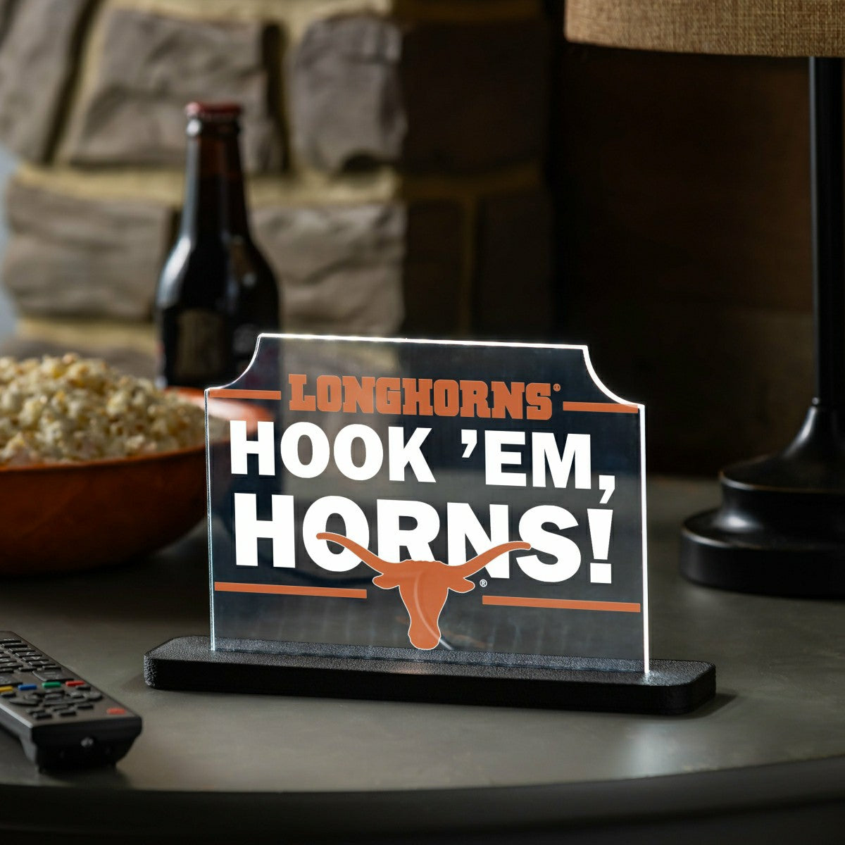 University of Texas College Rectangle Desklite LED Decor - Collegiate Home