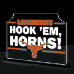 University of Texas College Rectangle Desklite LED Decor - Collegiate Home