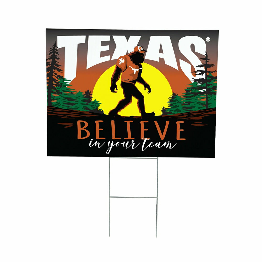 University of Texas Yard Sign, Bigfoot - Collegiate Home