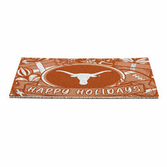 University of Texas Holiday PVC Mat, 28"x16" - Collegiate