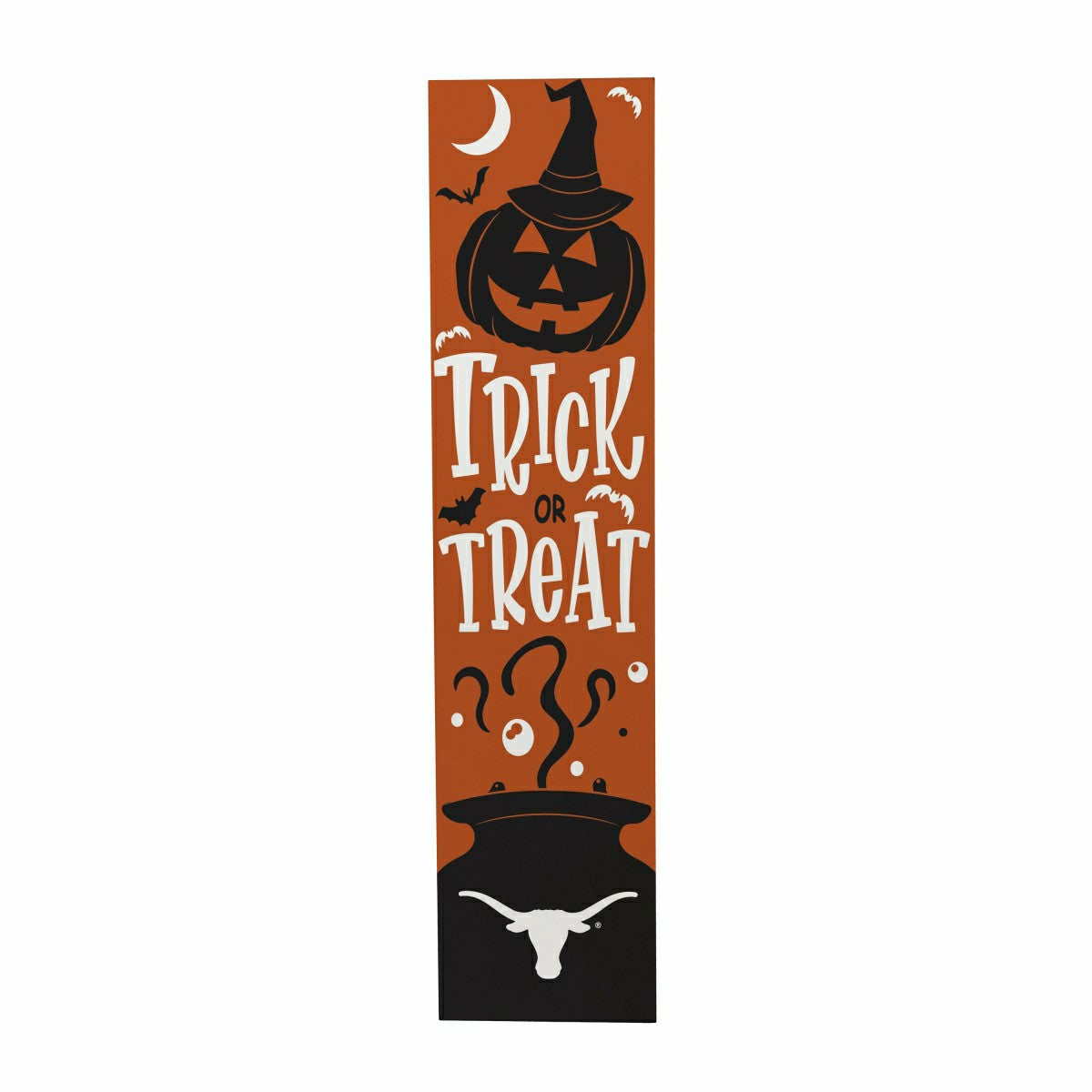 47" Double Sided Leaner, University of Texas, Halloween - Collegiate Home