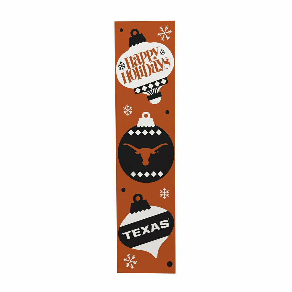 47" Double Sided Leaner, University of Texas, Christmas - Collegiate Home