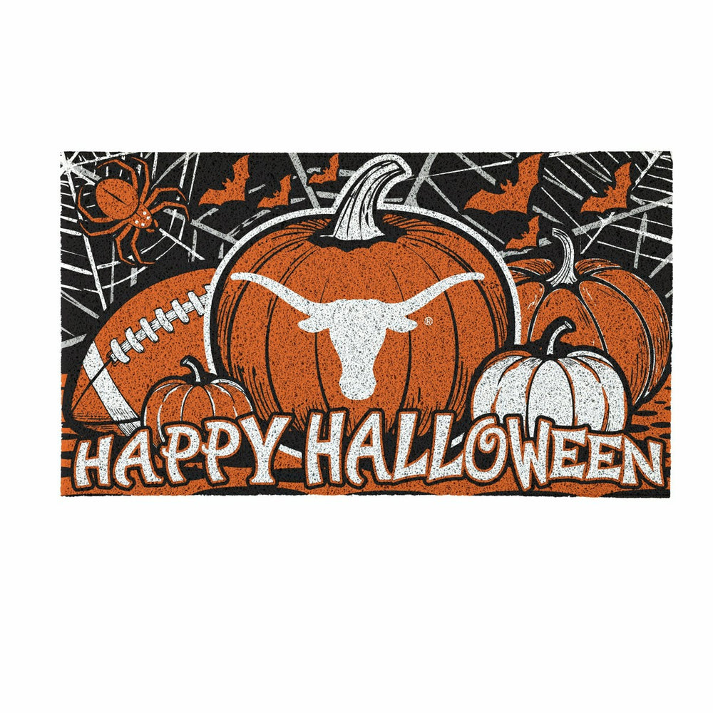 University of Texas Halloween PVC Mat, 28"x16" - Collegiate