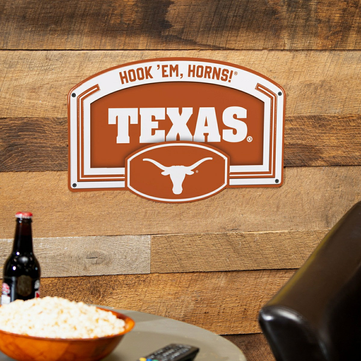 University of Texas USA Embossed Steel Wall Sign, 11" x 17" - Collegiate Home
