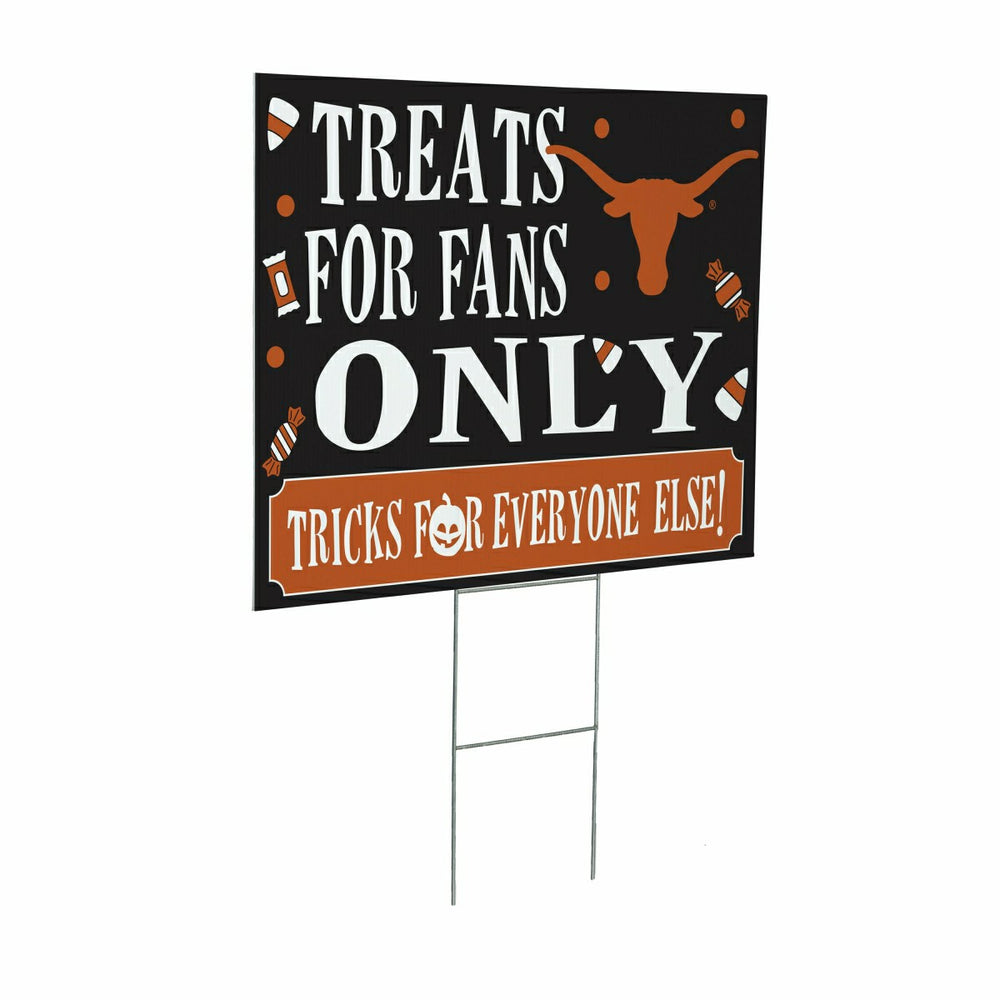 University of Texas Coroplast Yard Sign, Halloween Treats for Fans - Collegiate Home
