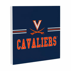 University of Virginia Wood Wall Sign, 12x12 - Collegiate Home