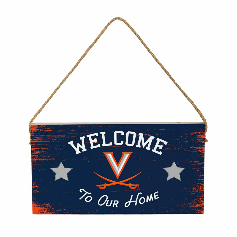 University of Virginia Wood Wall Sign, 6x11 - Collegiate Home