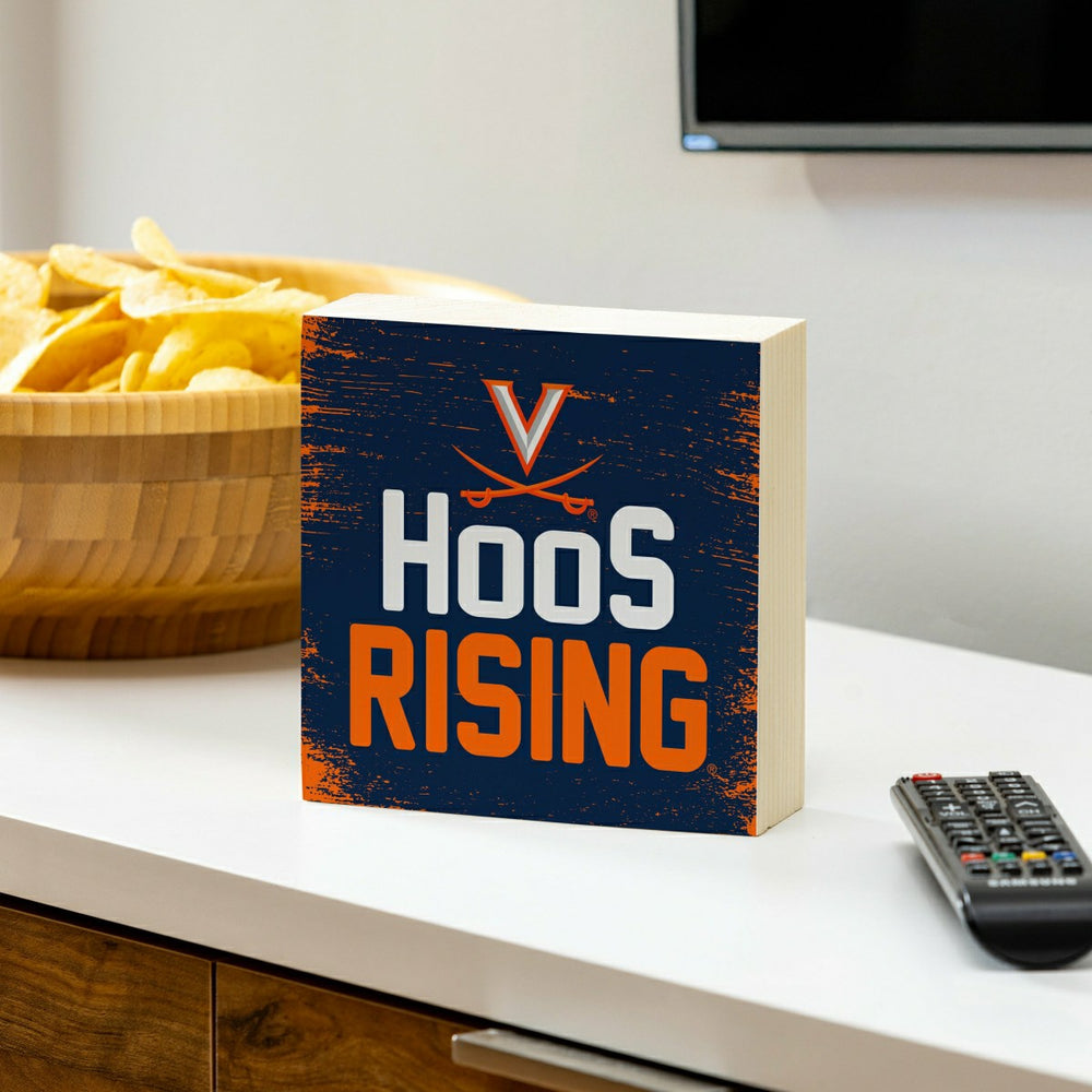 University of Virginia Plock, Down Home Fans, 6x6 - Collegiate Home