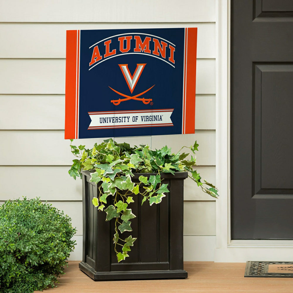 University of Virginia Coroplast Yard Sign Alumni - Collegiate Home