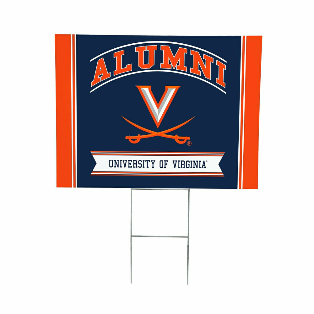 University of Virginia Coroplast Yard Sign Alumni - Collegiate Home