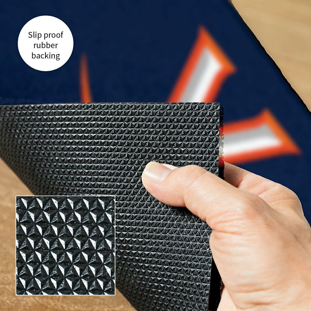 Full Color PVC Mat, 16" x 28", University of Virginia - Collegiate