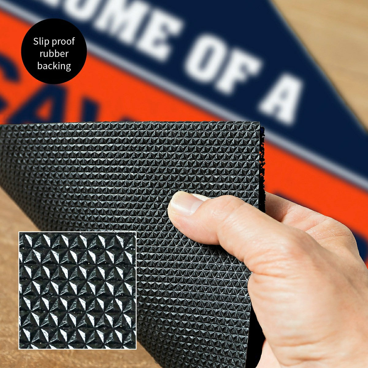 University of Virginia, PVC Mat COLOR, Home of a Fan - Collegiate