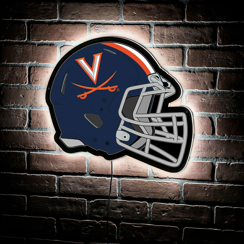 LED Wall Decor, Helmet, University of Virginia - Collegiate Home