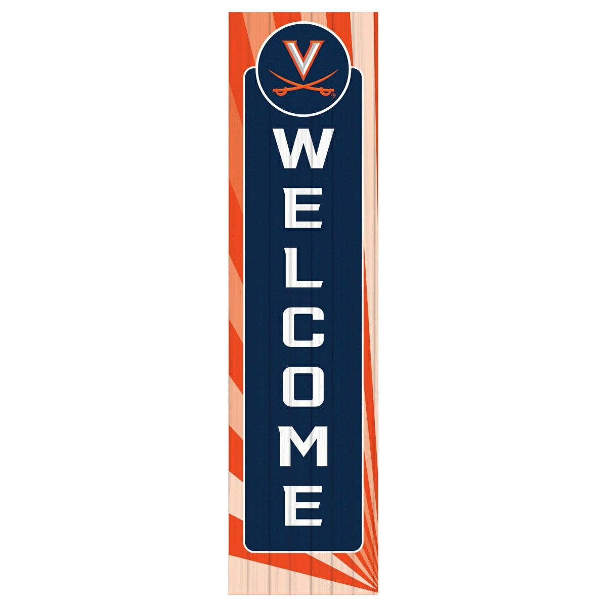 University of Virginia Summer Seasonal Single Sided Large Leaner, 46" - Collegiate Home