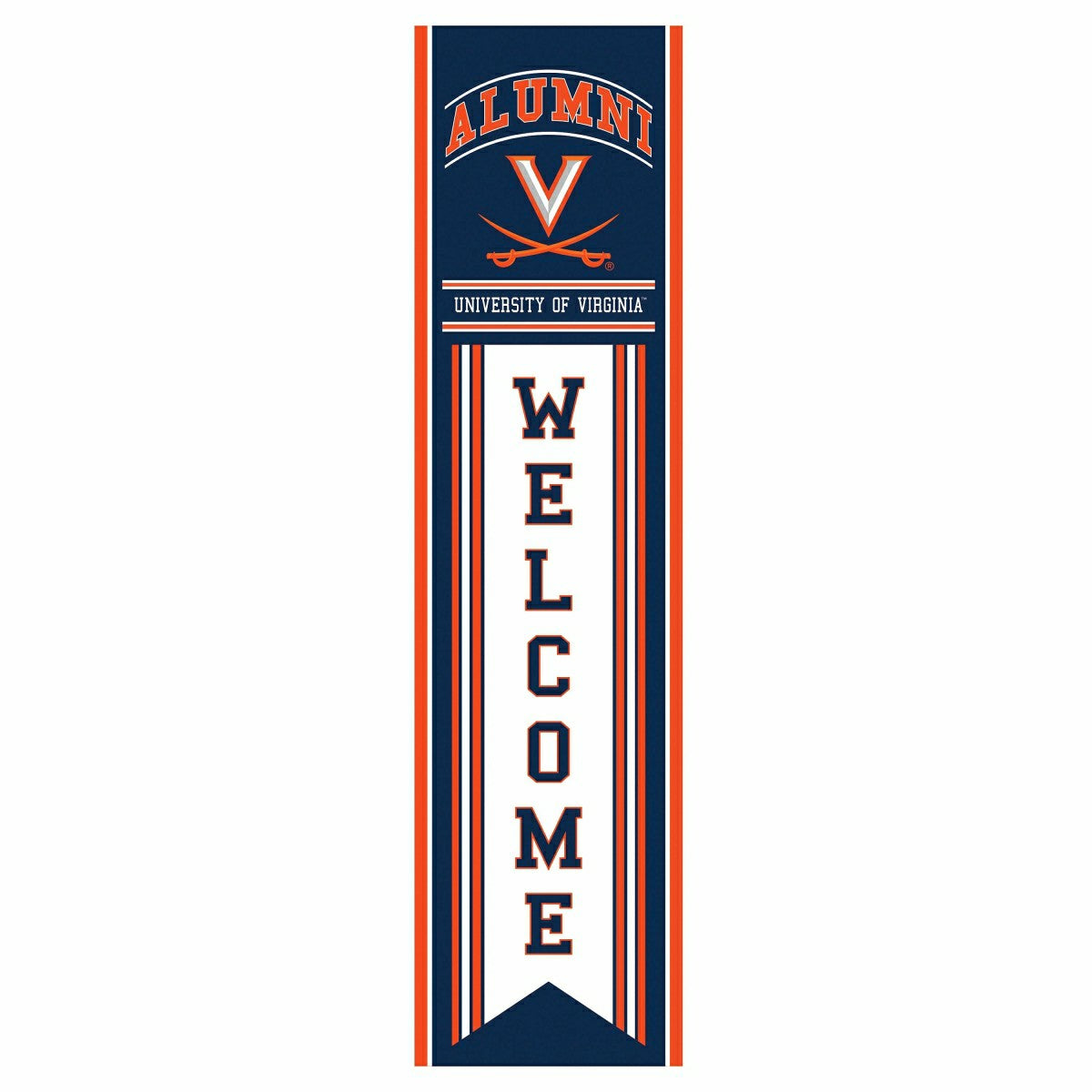 University of Virginia Alumni Single Sided Large Leaner, 46" - Collegiate Home