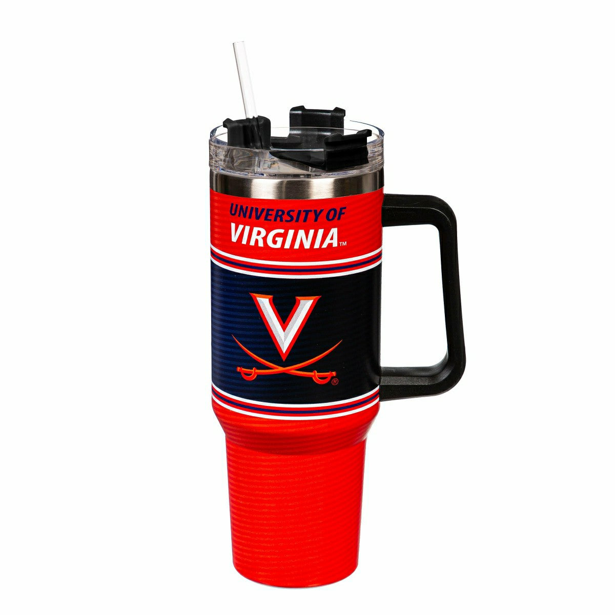 40oz Stainless Steel Canyon Cup w/ Straw, University of Virginia - Collegiate Home