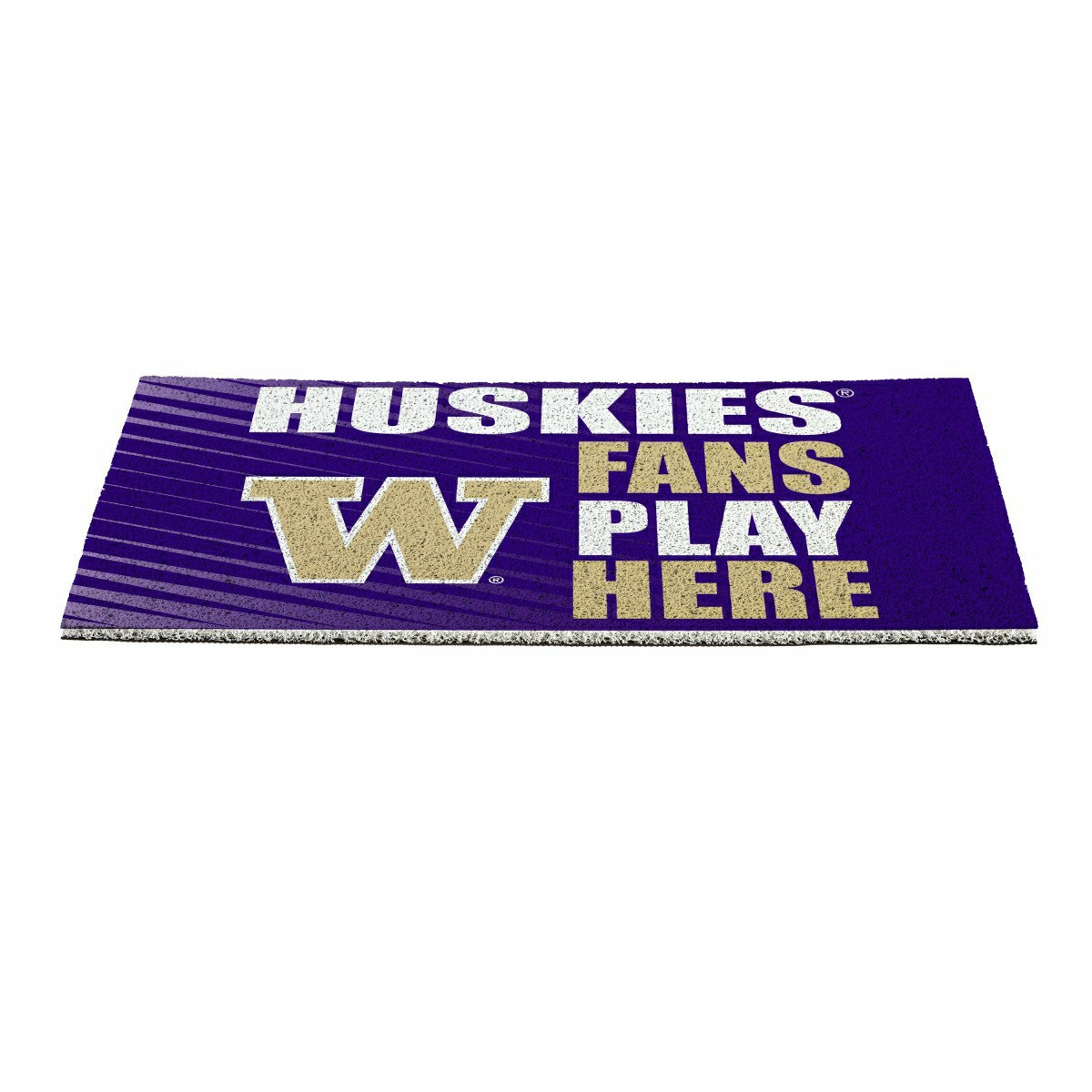 University of Washington Fan Mat, 28"x16" - Collegiate