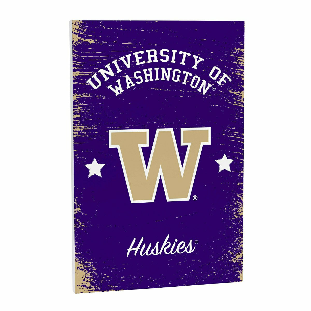 University of Washington Wood Wall Sign, 16x24 - Collegiate Home