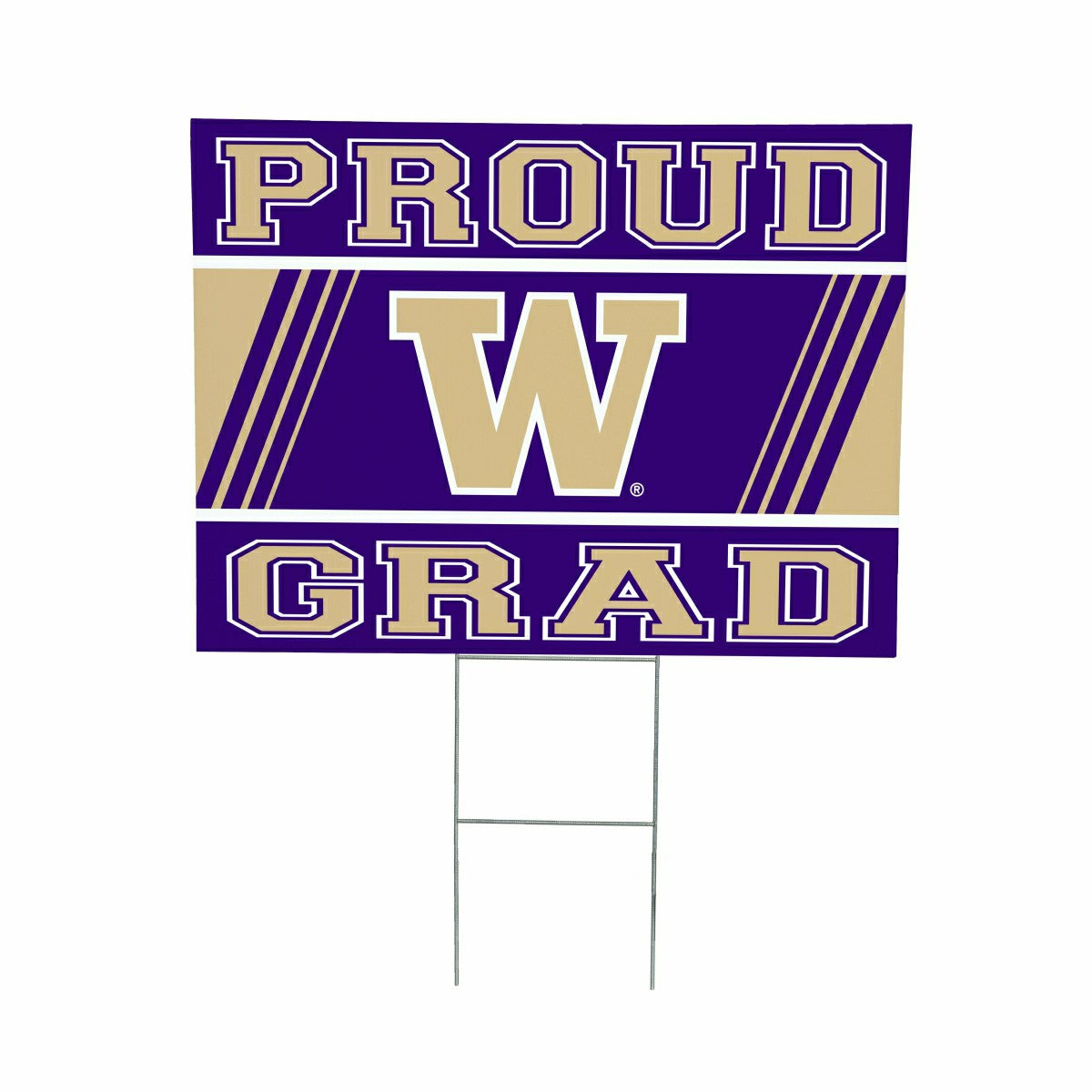 University of Washington Coroplast Yard Sign Graduate - Collegiate Home
