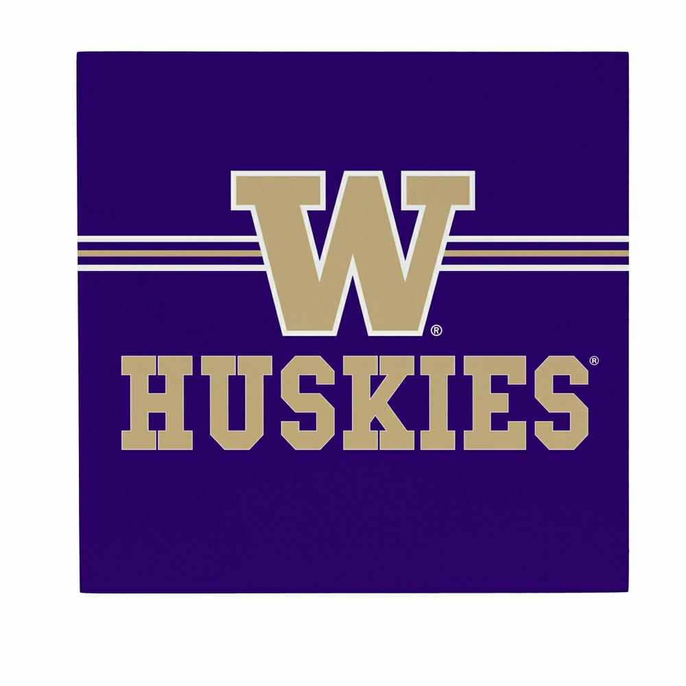 University of Washington Wood Wall Sign, 12x12 - Collegiate Home