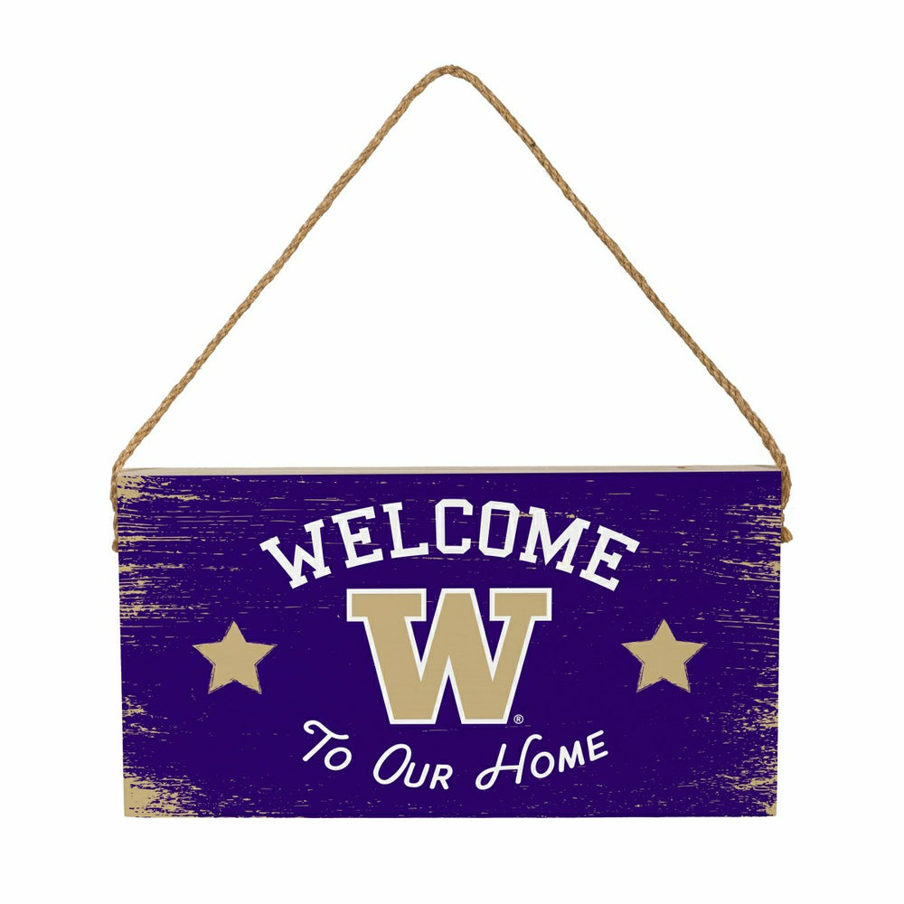 University of Washington Wood Wall Sign, 6x11 - Collegiate Home