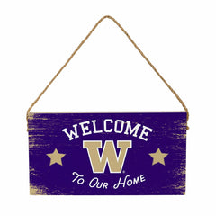 University of Washington Wood Wall Sign, 6x11 - Collegiate Home