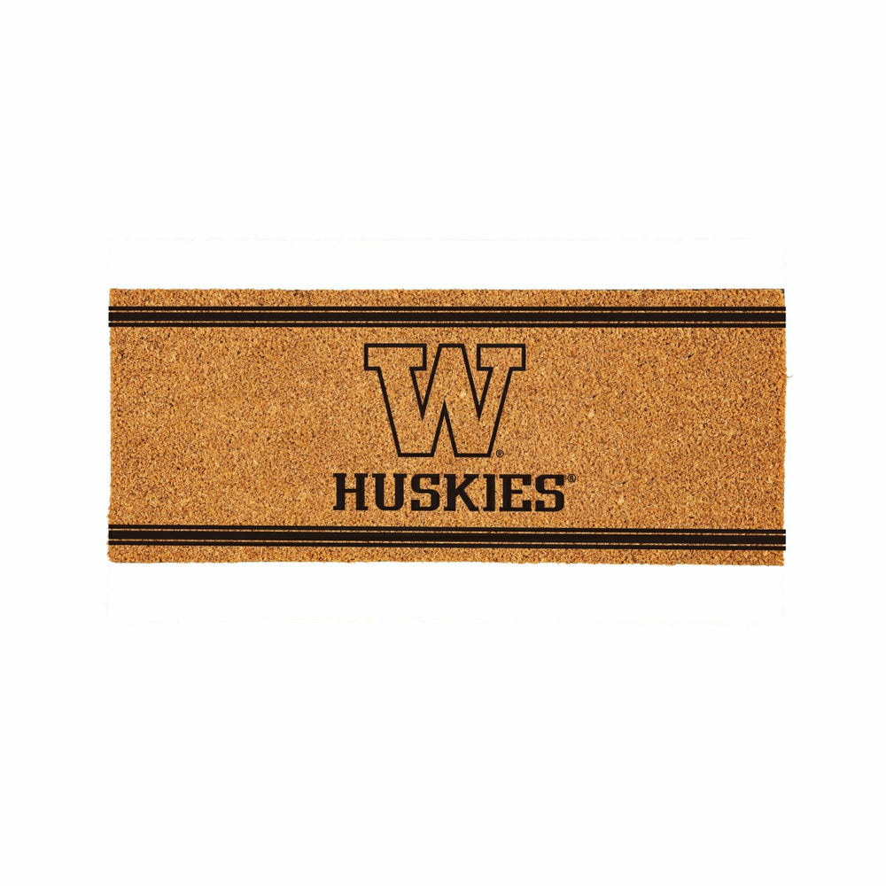University of Washington Extra Large One Color Coir Mat, 60"x24" - Collegiate