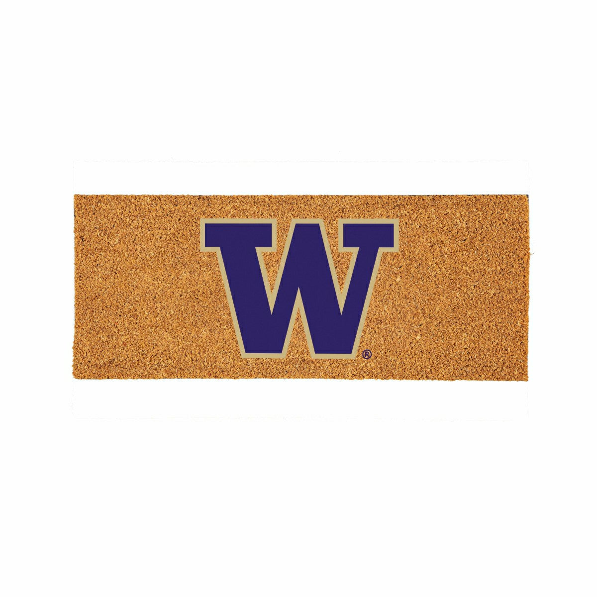 University of Washington Extra Large Full Color Coir Mat, 60"x24" - Collegiate
