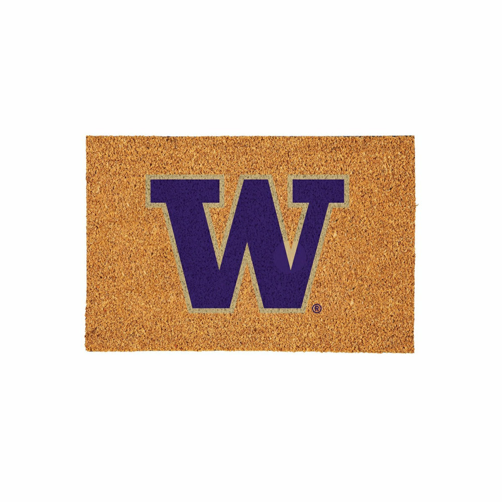 University of Washington Large Full Color Coir Mat, 36"x24" - Collegiate