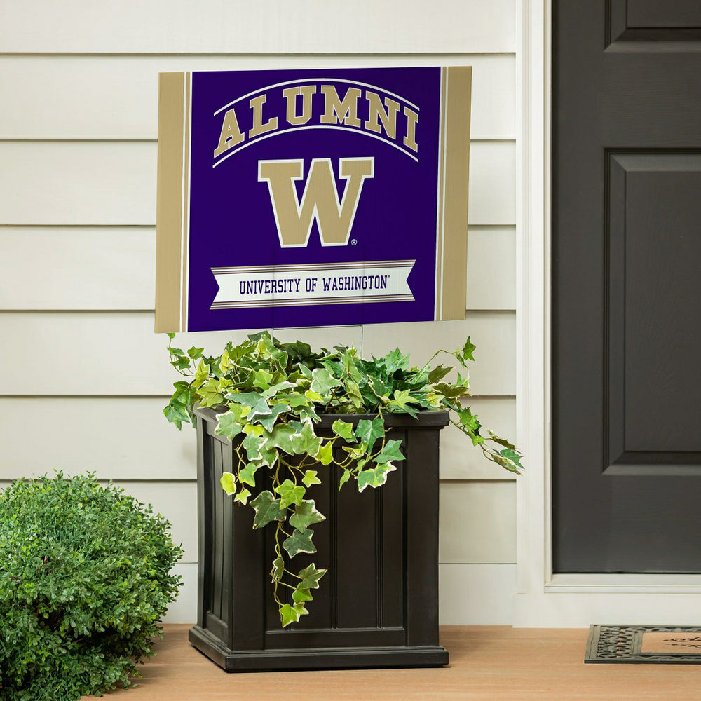 University of Washington Coroplast Yard Sign Alumni - Collegiate Home