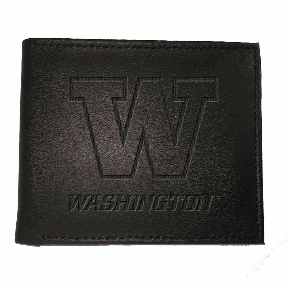 University of Washington, Bi-Fold Wallet, Black - Collegiate Home