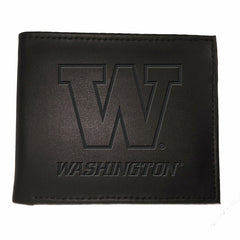 University of Washington, Bi-Fold Wallet, Black - Collegiate Home