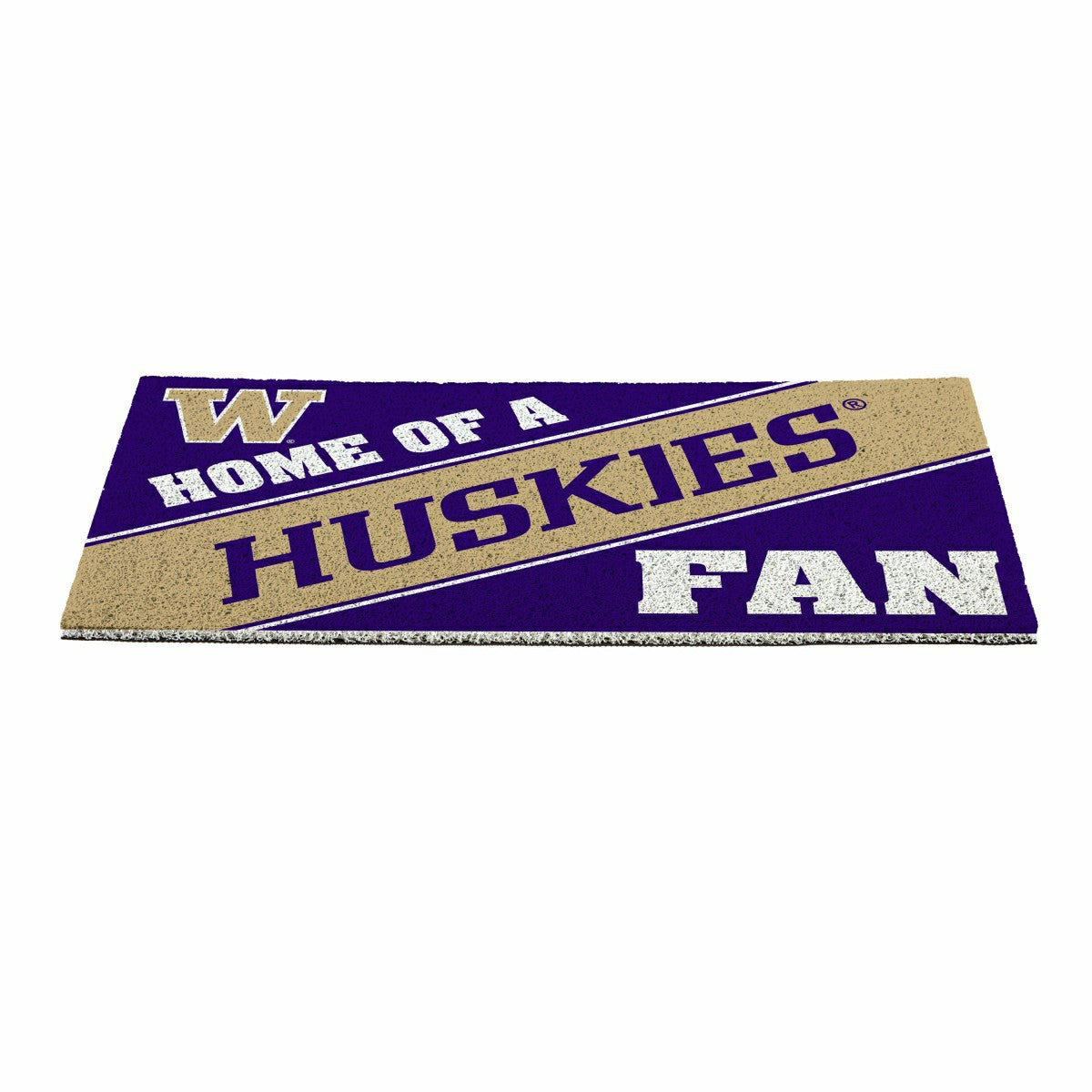 University of Washington, PVC Mat COLOR, Home of a Fan - Collegiate