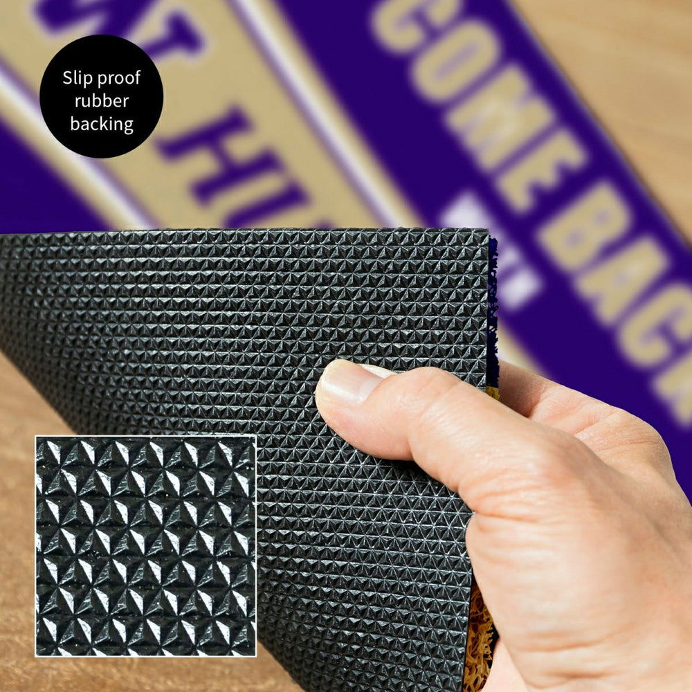 28" x 16" PVC Trapper Mat, Come Back with Tickets, University of Washi - Collegiate