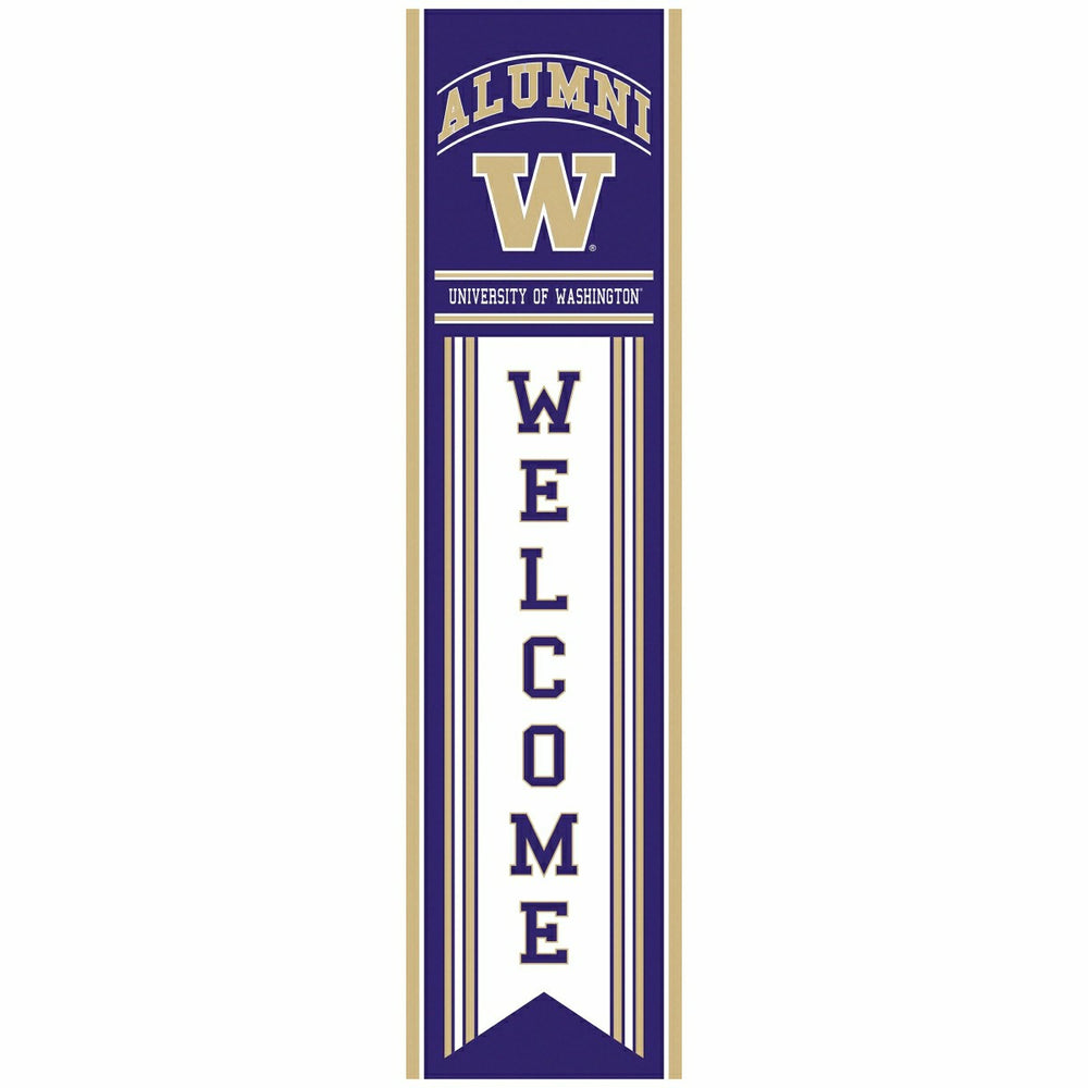 University of Washington Alumni Single Sided Large Leaner, 46" - Collegiate Home