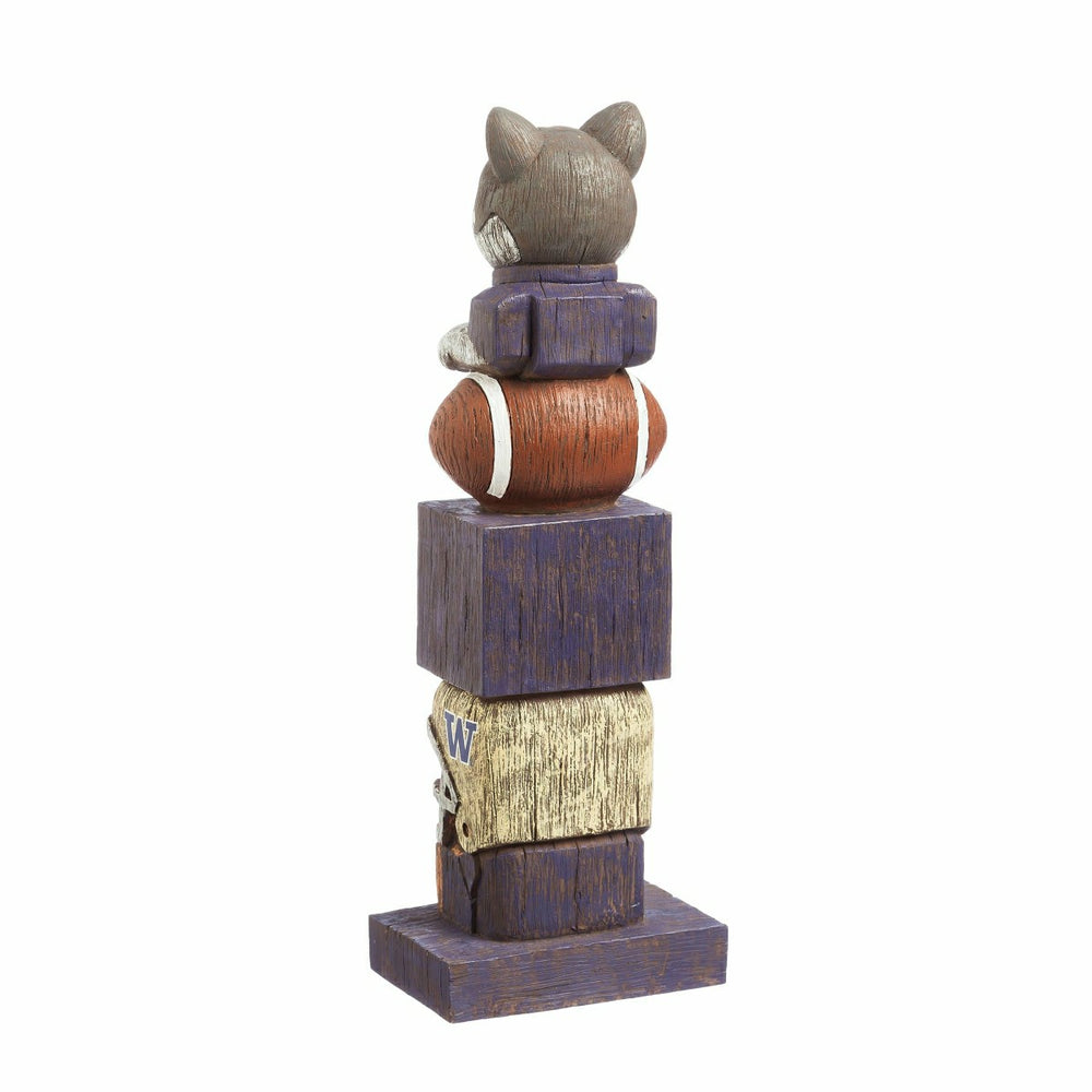 University of Washington Tiki Team Totem Garden Statue - Collegiate Home
