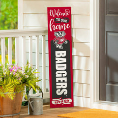 47" Double Sided Leaner, University of Wisconsin-Madison, Halloween - Collegiate Home