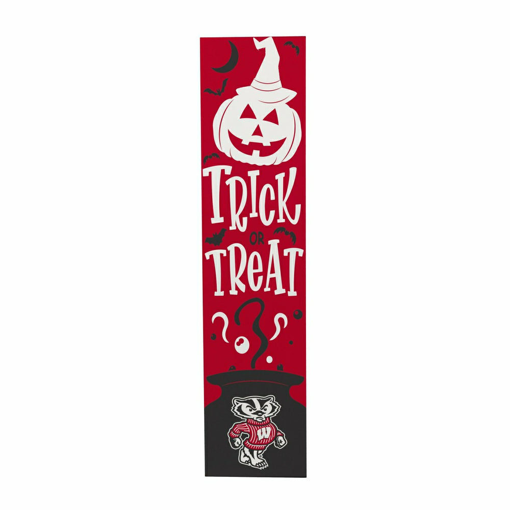 47" Double Sided Leaner, University of Wisconsin-Madison, Halloween - Collegiate Home