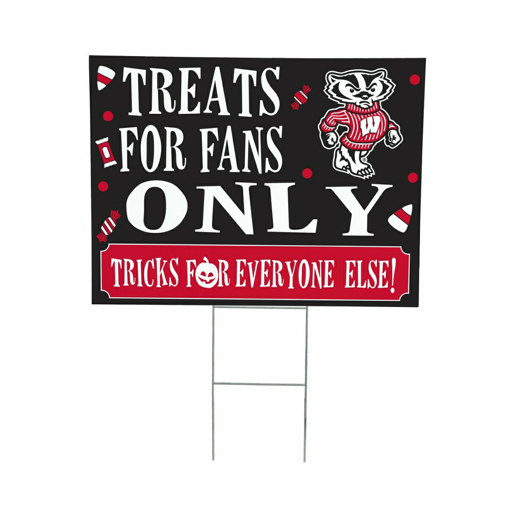 University of Wisconsin-Madison Yard Sign, Halloween Treats for Fans - Collegiate Home