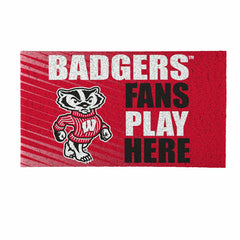 University of Wisconsin-Madison Fan Mat, 28"x16" - Collegiate