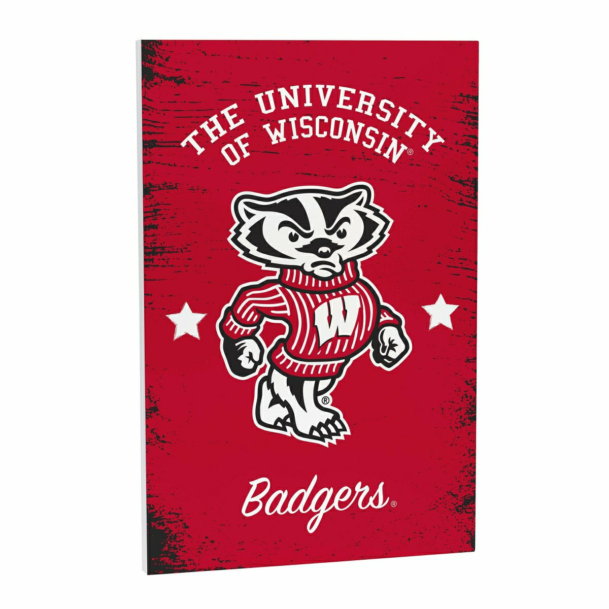 University of Wisconsin-Madison Wood Wall Sign, 16x24 - Collegiate Home