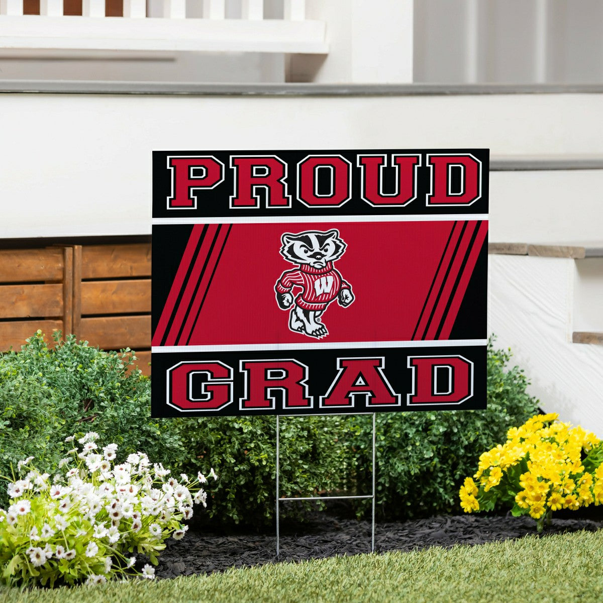 University of Wisconsin-Madison Coroplast Yard Sign Graduate - Collegiate Home