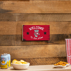 University of Wisconsin-Madison Wood Wall Sign, 6x11 - Collegiate Home
