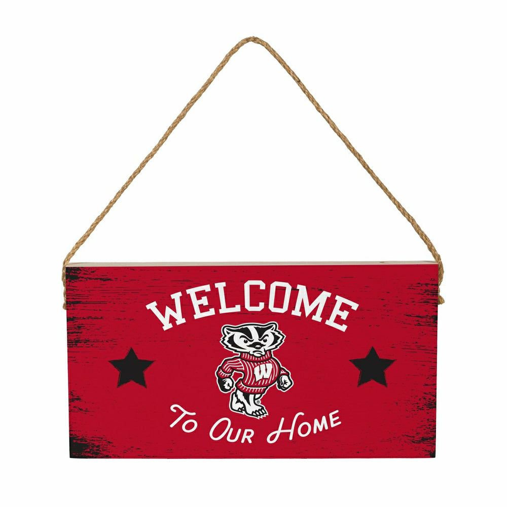 University of Wisconsin-Madison Wood Wall Sign, 6x11 - Collegiate Home
