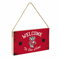 University of Wisconsin-Madison Wood Wall Sign, 6x11 - Collegiate Home
