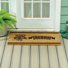 University of Wisconsin-Madison Large One Color Coir Mat, 36"x24" - Collegiate