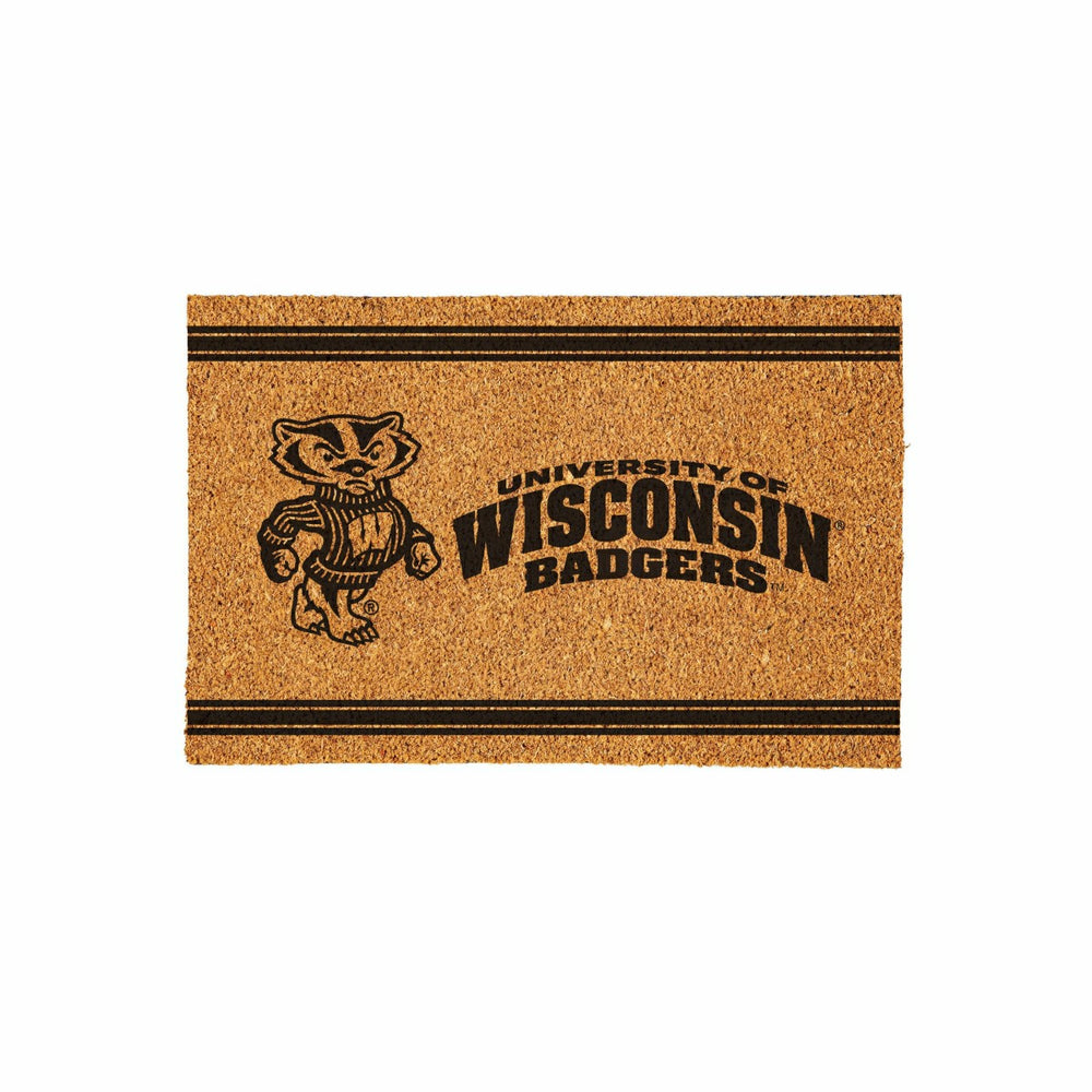 University of Wisconsin-Madison Large One Color Coir Mat, 36"x24" - Collegiate