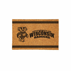 University of Wisconsin-Madison Large One Color Coir Mat, 36"x24" - Collegiate